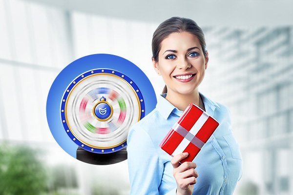 Запускаем колесо фортуны! Крути и получай призы